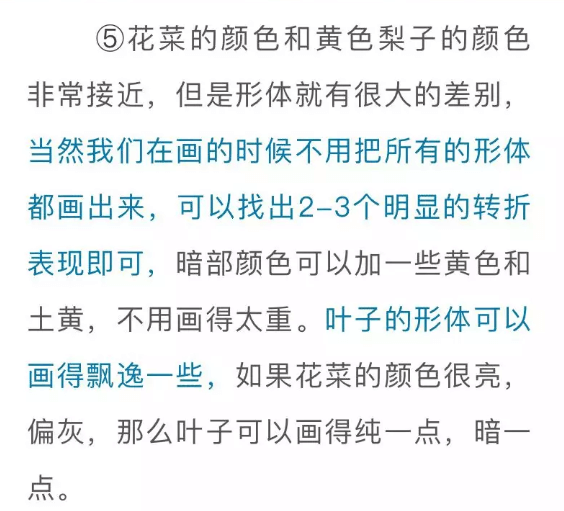 色彩静物中的蔬菜类怎么画,看重庆美术培训学校老师来教你！图二十四
