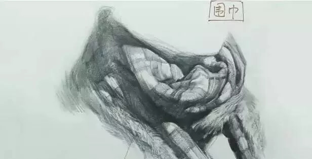 重庆美术培训画室教你衣领怎么画？不同材质衣领刻画方法都有！