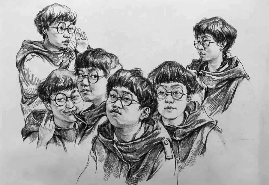眼神与身体动态有多重要？重庆美术培训画室教你如何传达出【速写】的中心！
