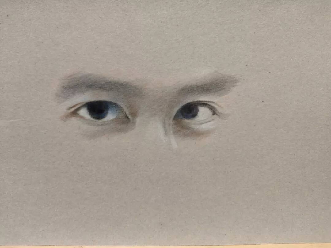 重庆美术培训画室教你画男神的眼睛！