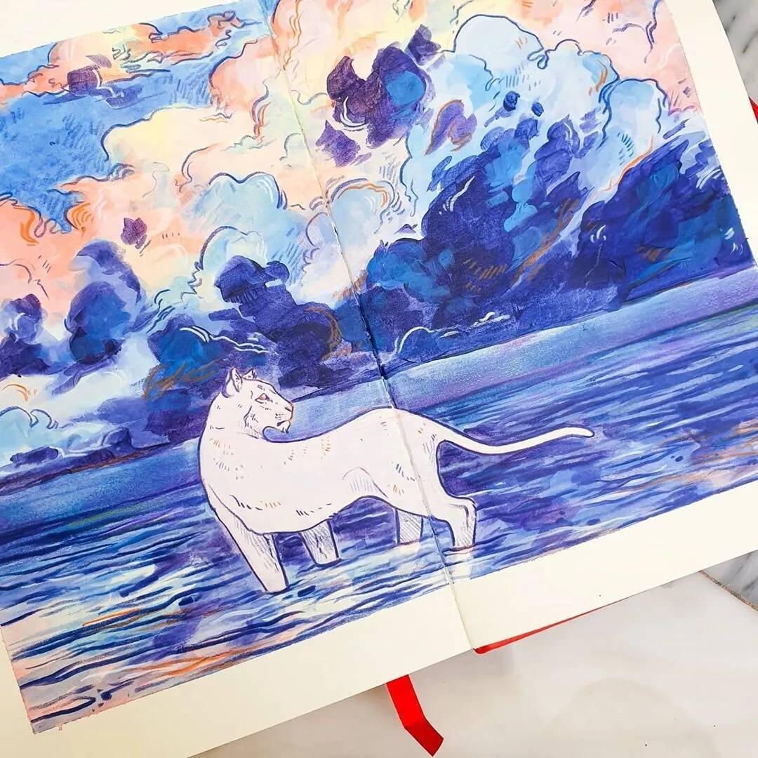 重庆美术培训 | 原来在大师眼中，大自然是这样的？