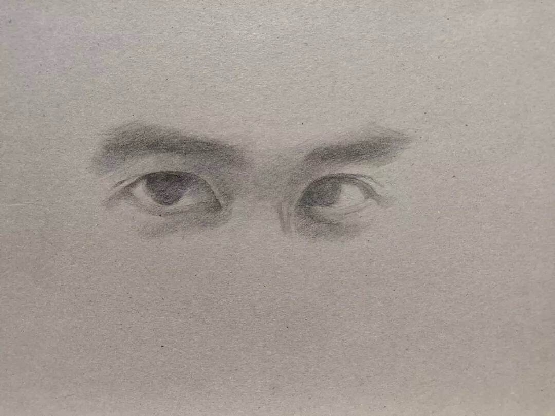 重庆美术培训画室教你画男神的眼睛！