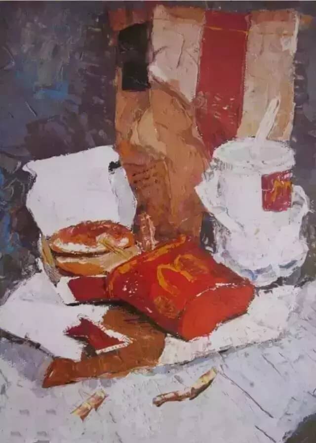 重庆美术培训班分享十年前的美院美术?？几叻志?，画成这样就能上美院？图二十八