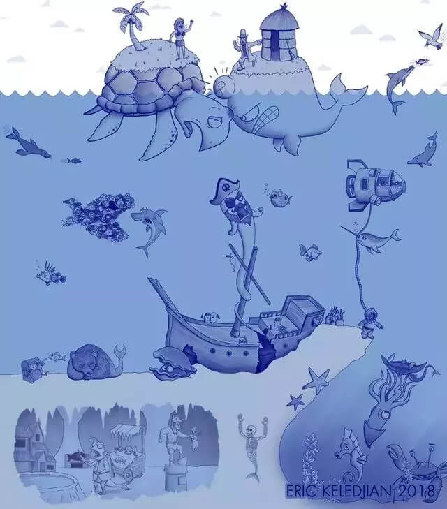 【重庆美术培训资讯】一天画一个创意，坚持三十天后会变成什么样？