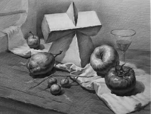 高二美术生也能画出这样的作品，让你大开眼界！