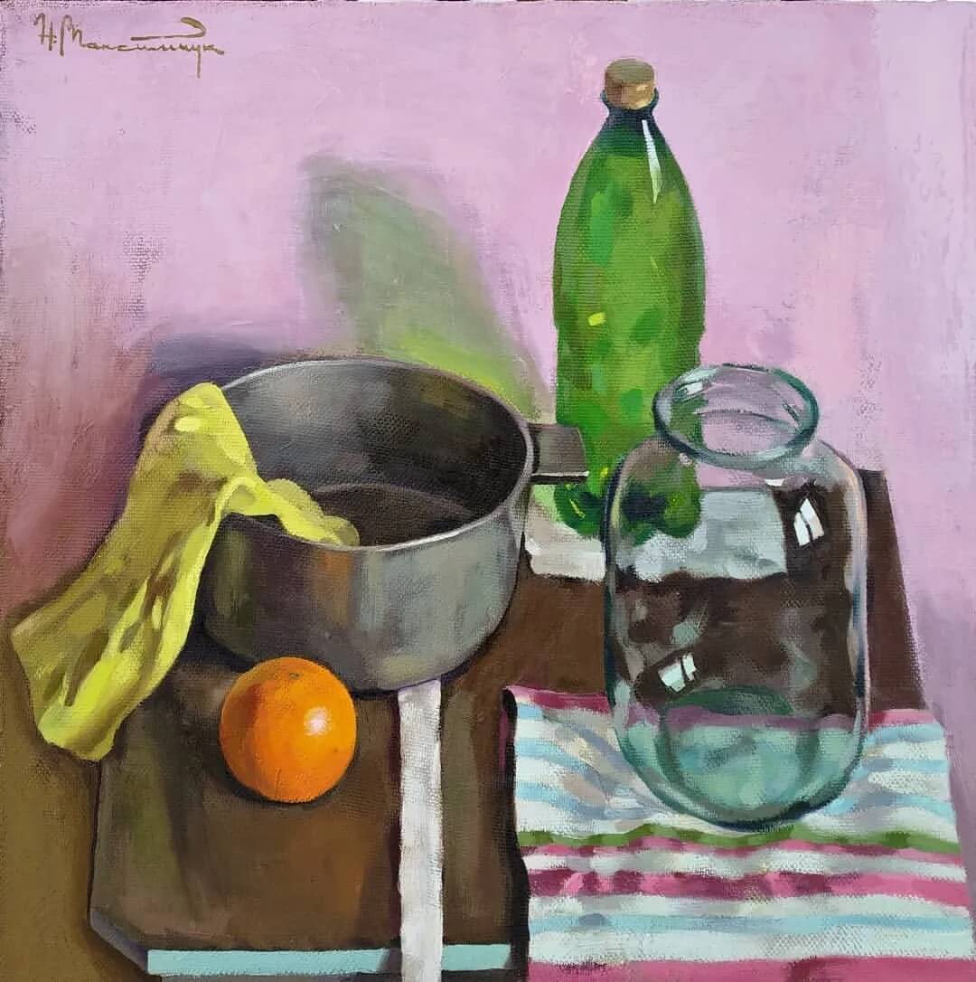 重庆美术集训画室带你来看，基础色彩就应该是这样！