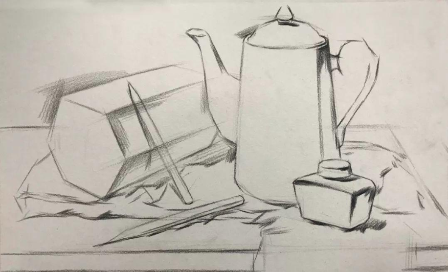重庆美术培训画室老师常讲的“素描轮廓线”是什么？重要吗？图一
