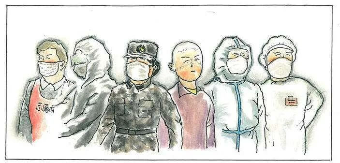 抗疫没有旁观者，你我都是践行人