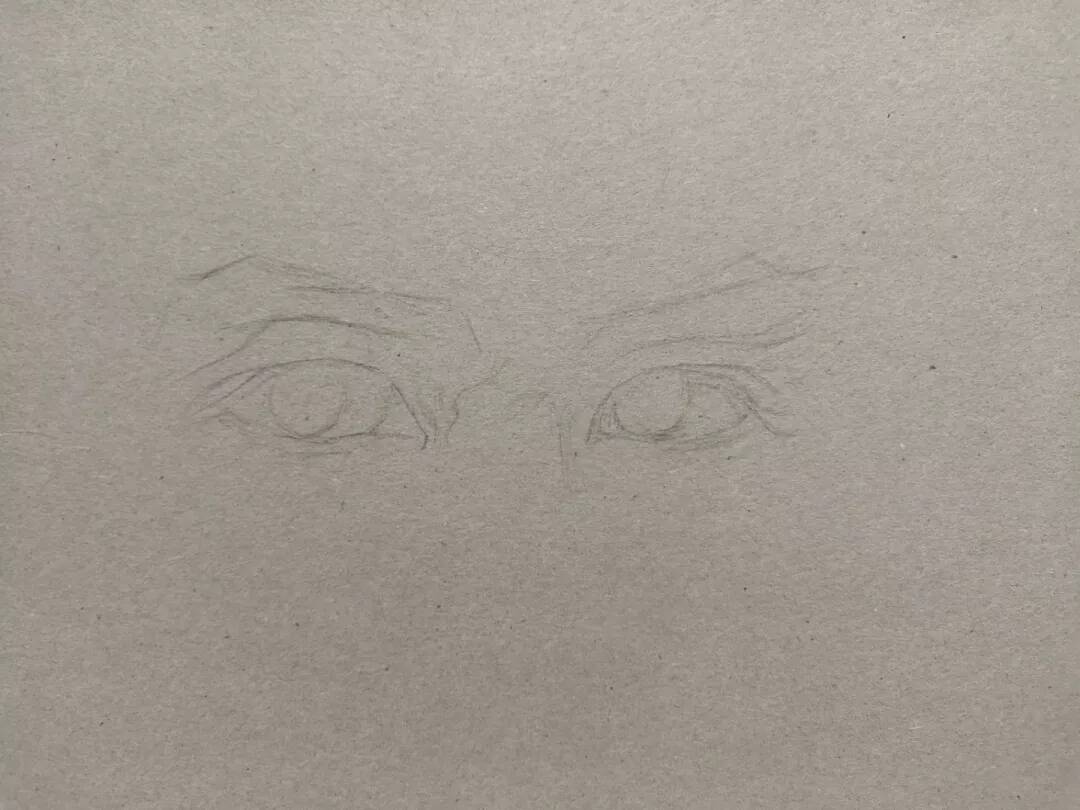 重庆美术培训画室教你画男神的眼睛！