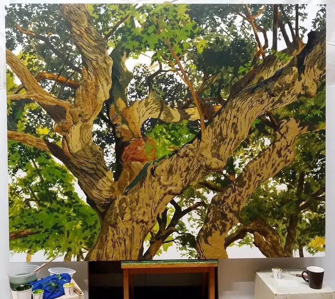 像相机拍出来的画，你见过吗？重庆美术艺考集训画室带你了解超写实绘画！图二十六