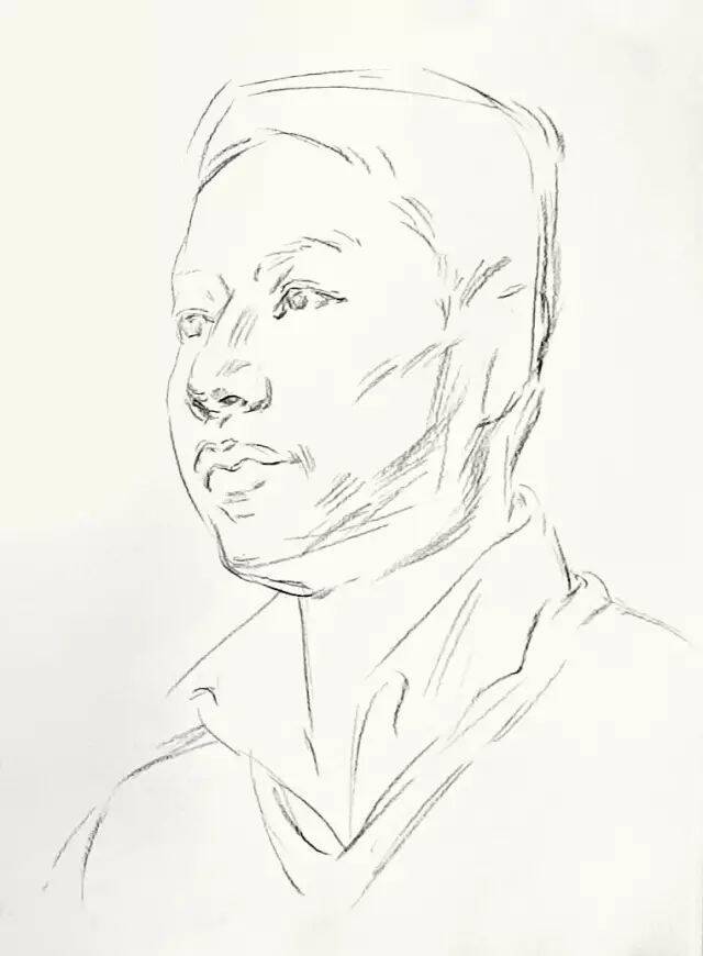 重庆十大画室素描教学｜美术生如何处理格子衬衫的褶皱？
