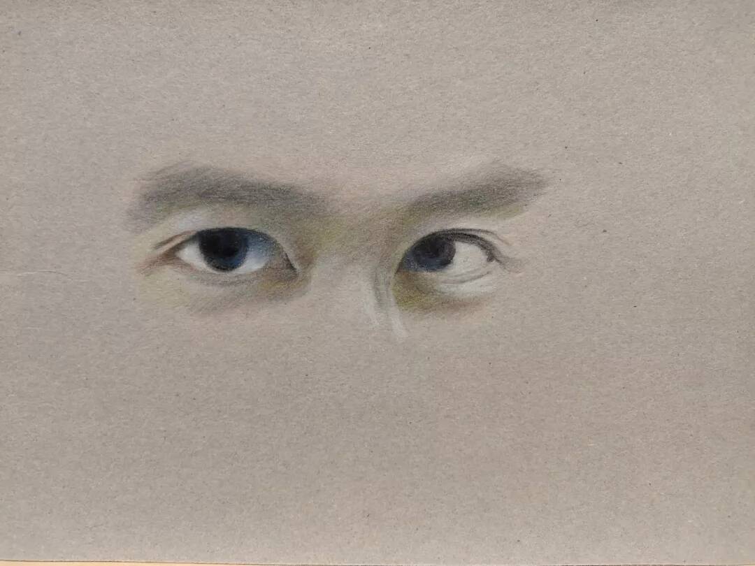 重庆美术培训画室教你画男神的眼睛！