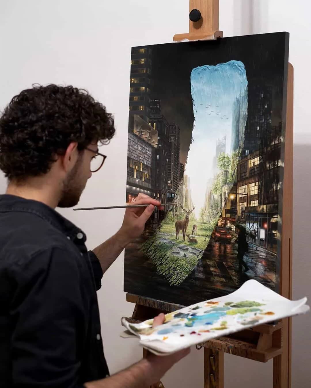 一图二画风的"反差世界"作品，看呆众人！你惊呆了吗？图十八