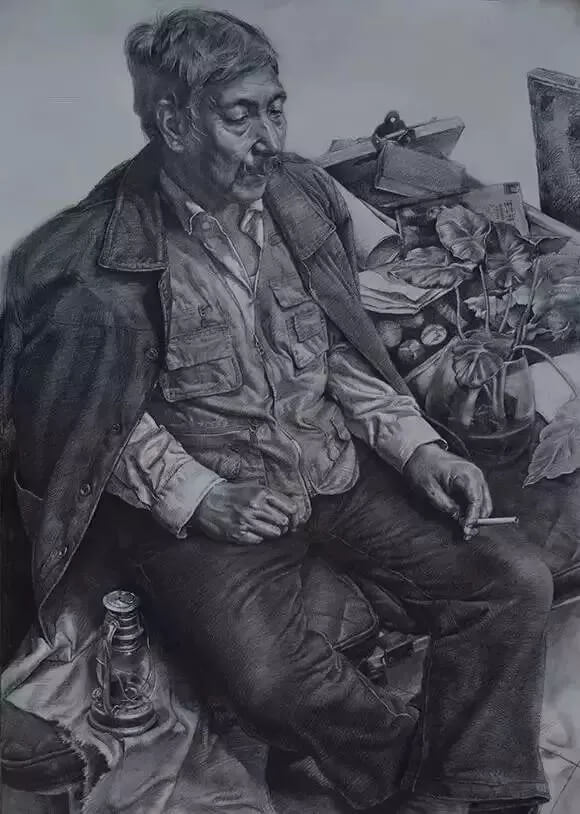 重庆美术高考培训学校收集分享|九大美术学院素描作品，你觉得哪家美院画的好！图九