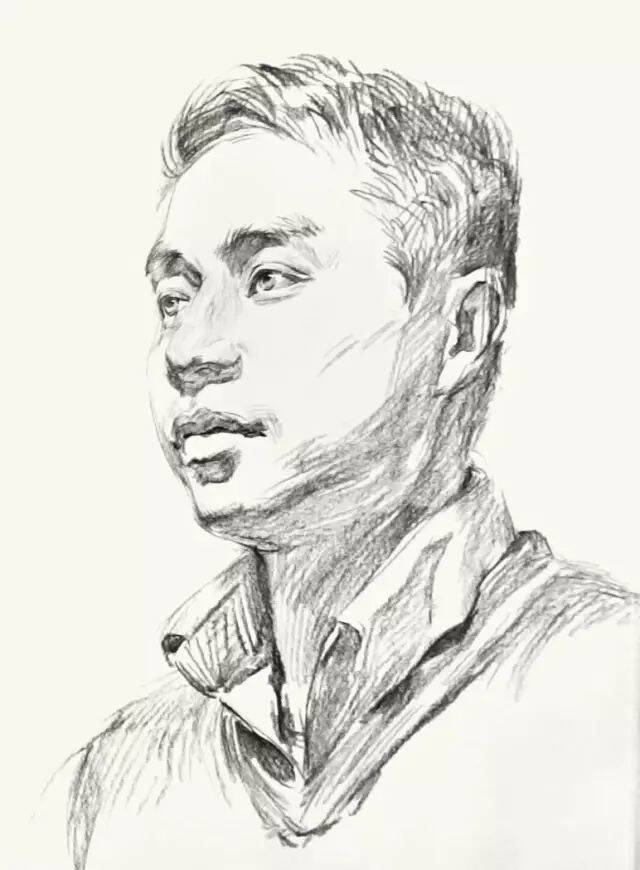 重庆十大画室素描教学｜美术生如何处理格子衬衫的褶皱？