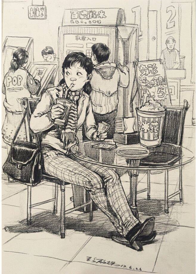 来重庆美术培训画室学画，速写画得好，素描也能轻松解决！