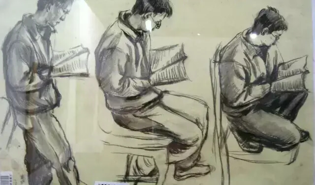 重庆美术培训班分享十年前的美院美术?？几叻志?，画成这样就能上美院？图十四