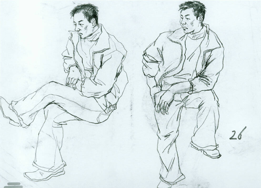  来重庆美术培训画室学画，速写画得好，素描也能轻松解决！