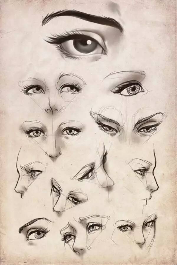 素描五官怎么画？重庆十大画室——龙行来教你！