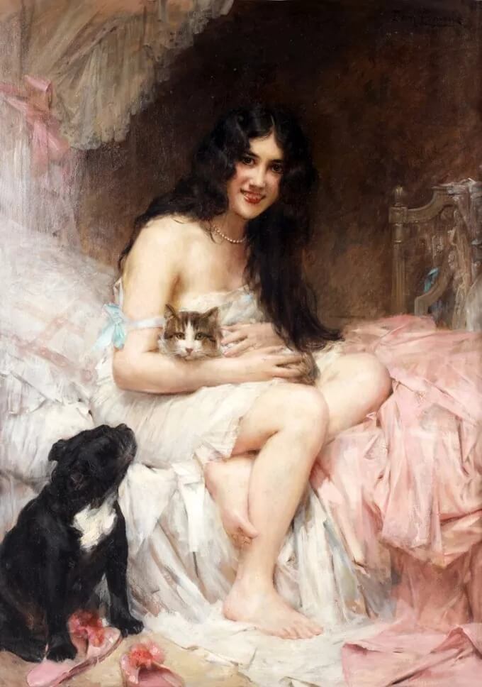 以画美女而出名的画家你知道是谁吗？重庆美术培训学校带你涨涨见识！图九