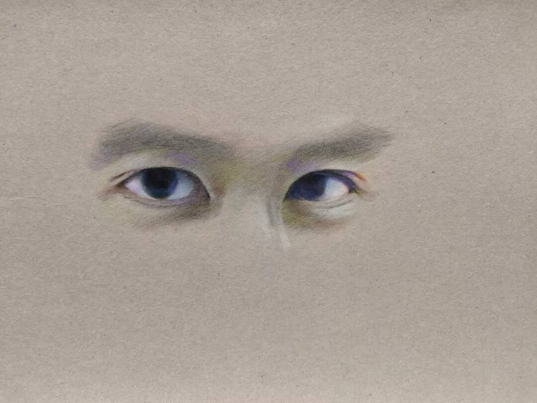 重庆美术培训画室教你画男神的眼睛！