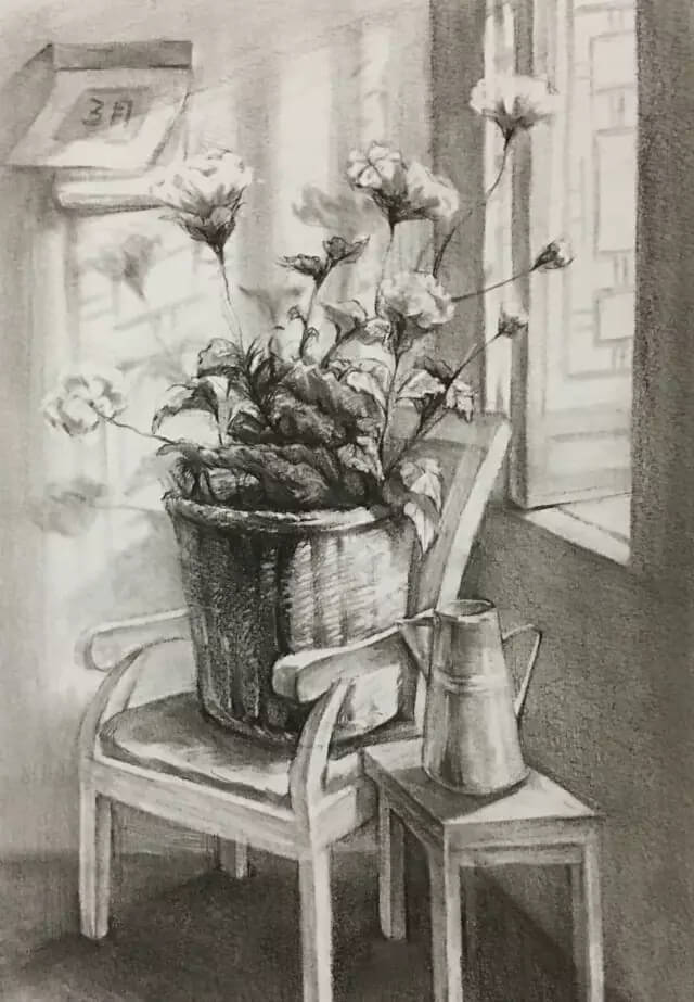 重庆美术培训班分享十年前的美院美术?？几叻志?，画成这样就能上美院？图四