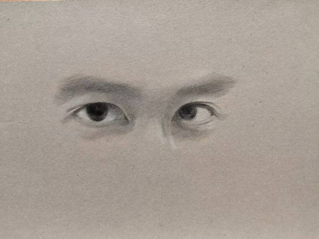 重庆美术培训画室教你画男神的眼睛！