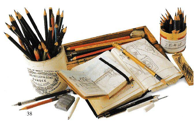 美术初学者为什么要先学素描？素描中常用的工具有哪些？图三