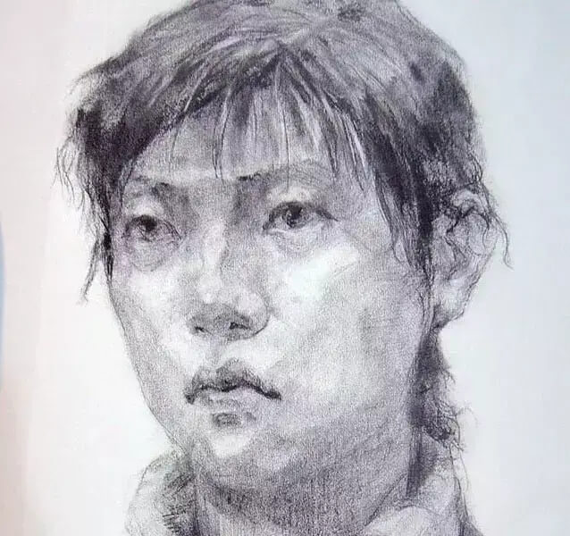 重庆美术培训班分享十年前的美院美术校考高分卷，画成这样就能上美院？图二十