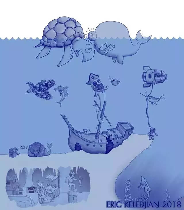 【重庆美术培训资讯】一天画一个创意，坚持三十天后会变成什么样？