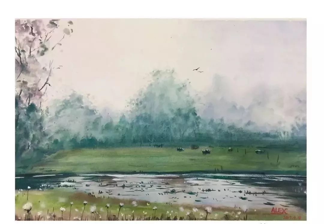 重庆美术培训画室为你送上八种水彩画的入门技巧！