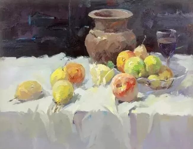 重庆美术集训画室教你色彩中白颜料的正确使用方法！